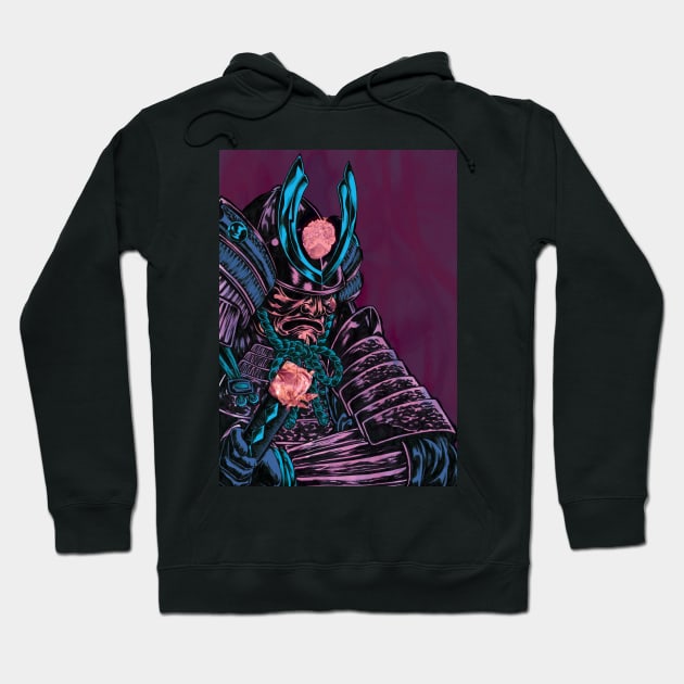 Samurai Warrior Hoodie by DomTsoi